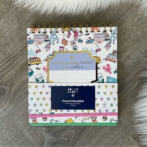 💚🩷 Roller Rabbit x Target 75 Page Roadtrip Vacation Packing List Notepad